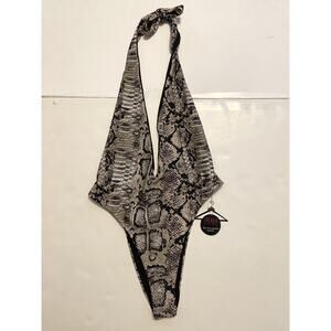Ladies Women’s Hot Miami Style Swimsuit Size One Piece Medium NWT
